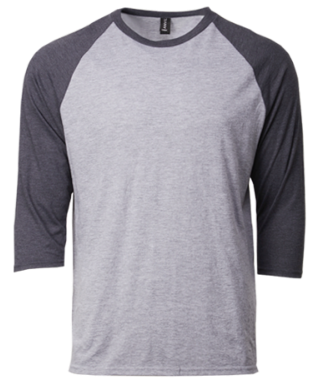 Anvil 6755 3/4 Sleeve Raglan Tee